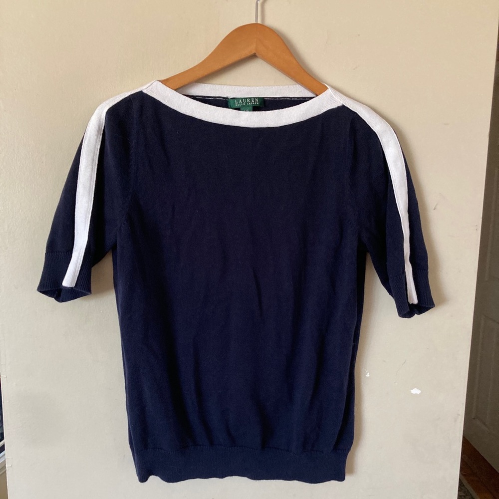 EUC Ralph Lauren 100% Cotton Sweater, Size L